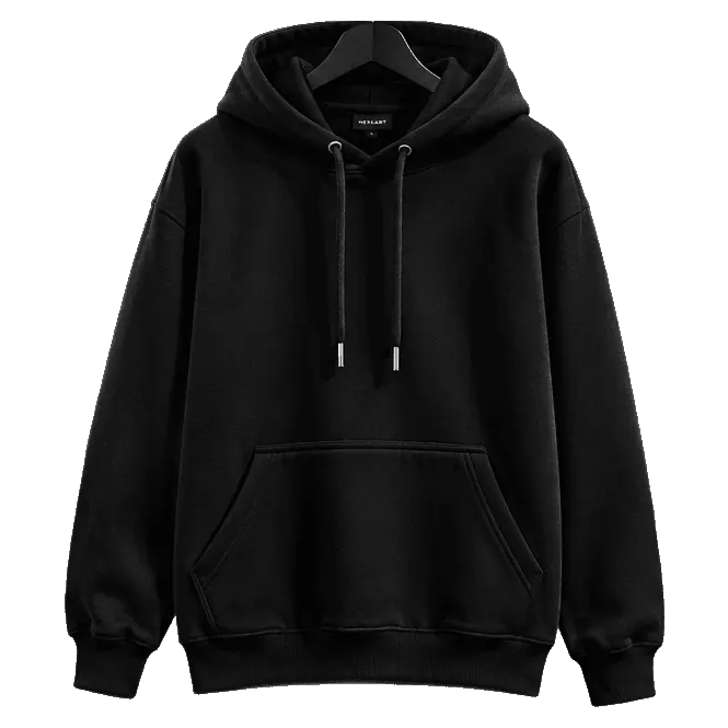 Nexkart premium hoodie, Black, front
